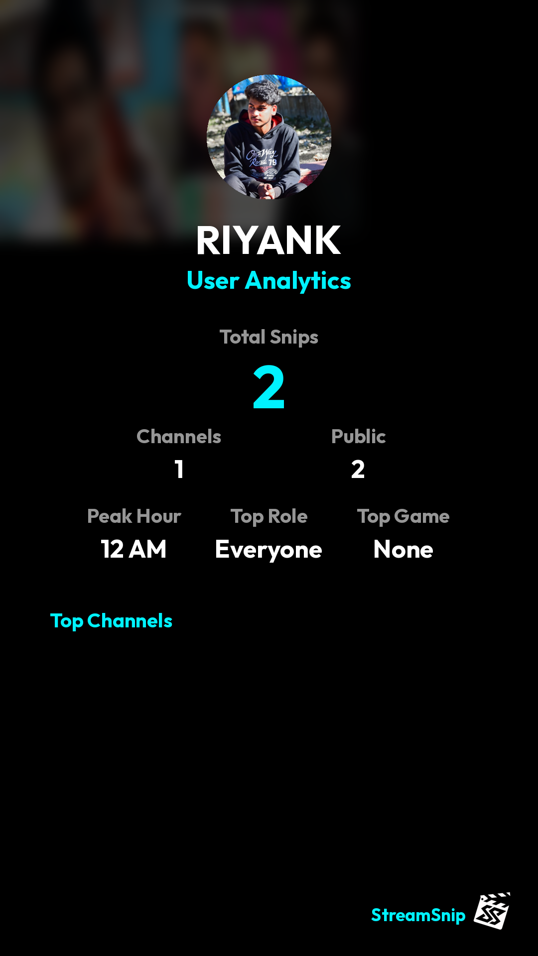 Stats Share Card