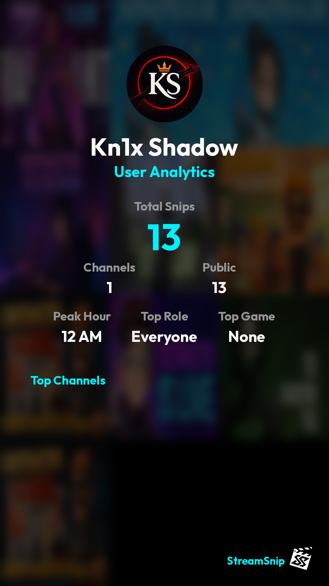 Stats Share Card