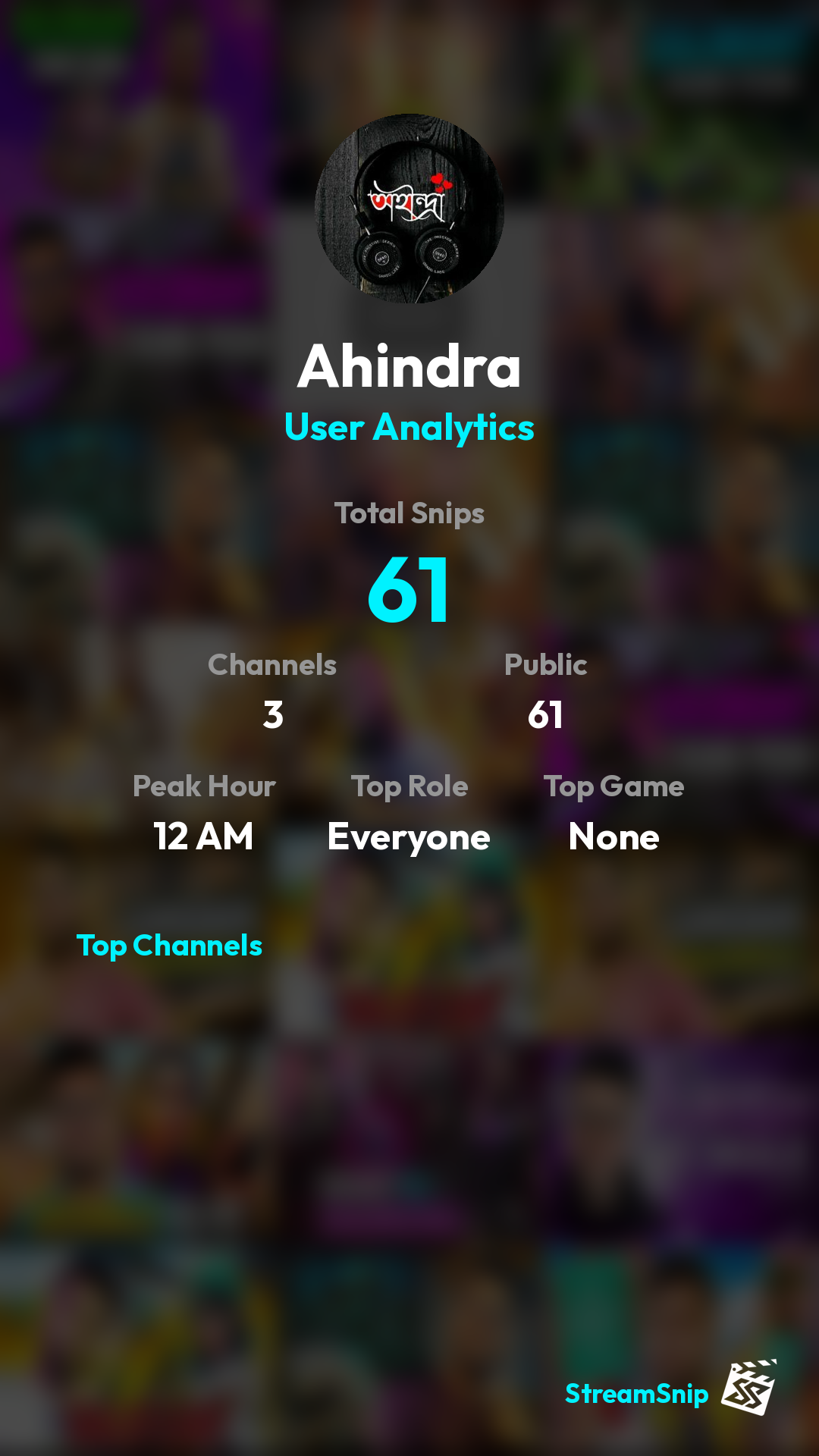 Stats Share Card