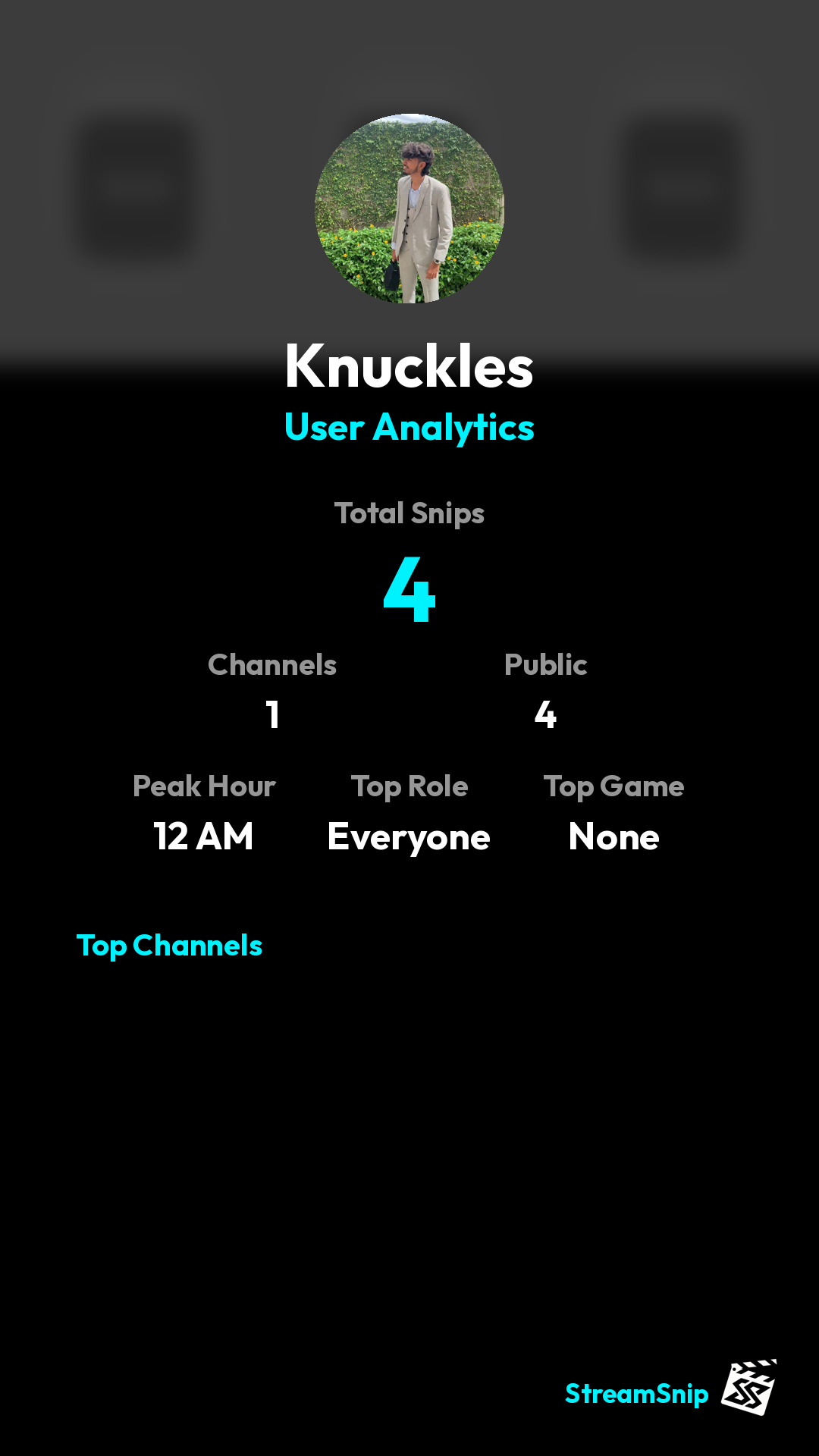 Stats Share Card