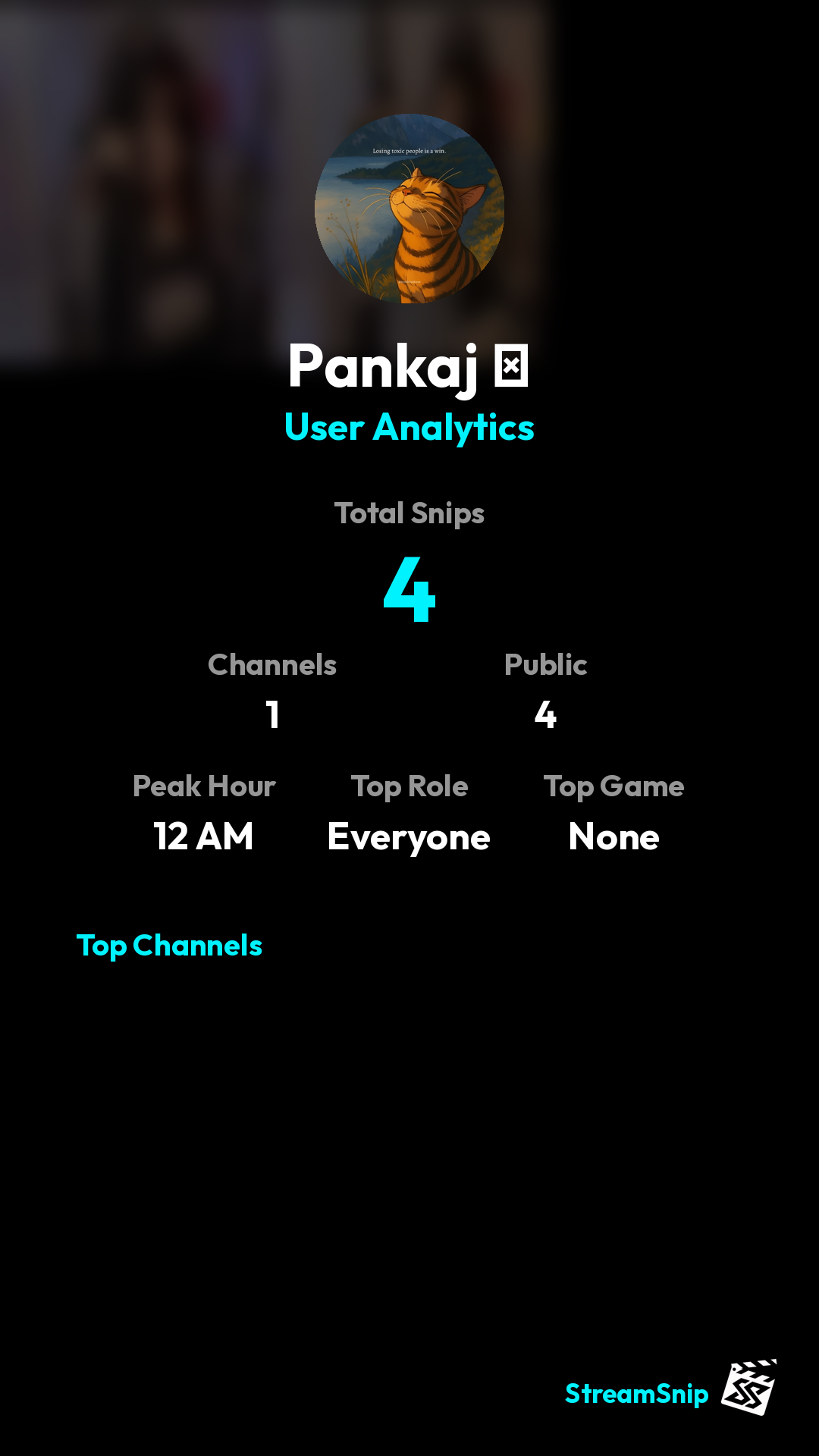 Stats Share Card