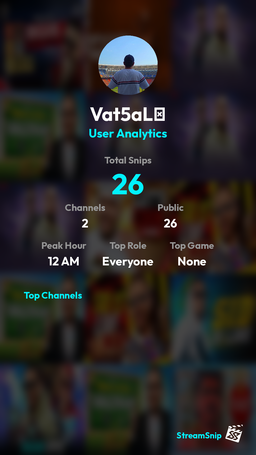 Stats Share Card