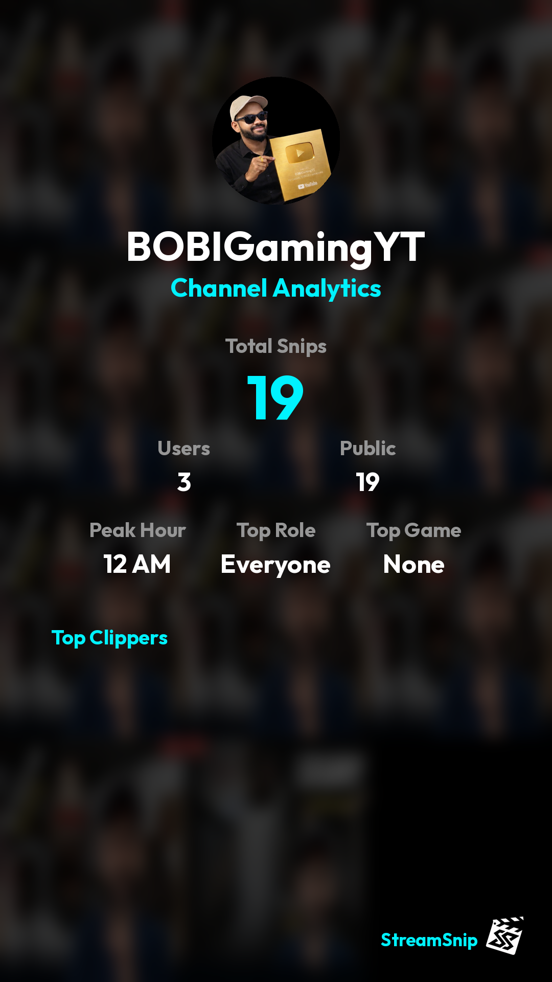 Stats Share Card