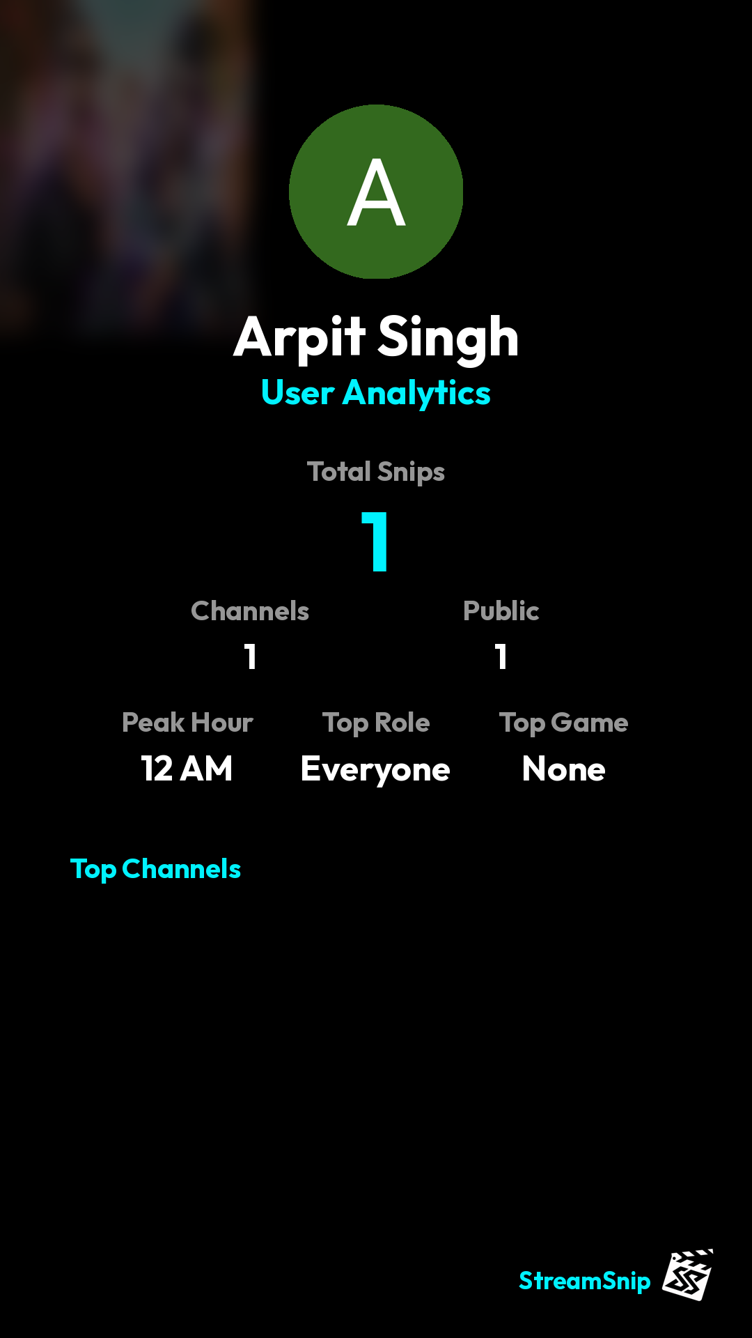 Stats Share Card