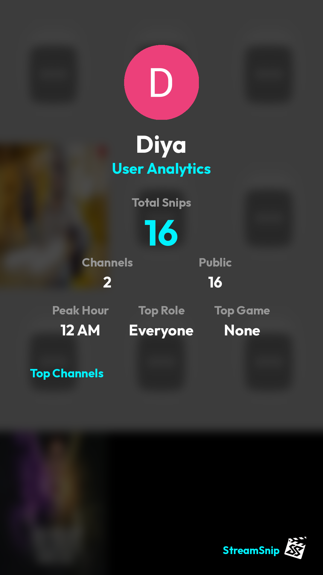 Stats Share Card