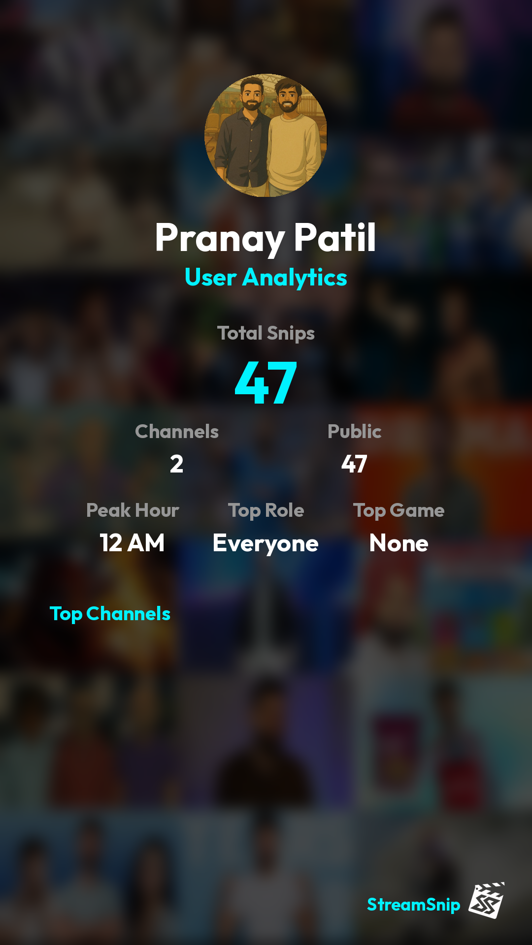 Stats Share Card
