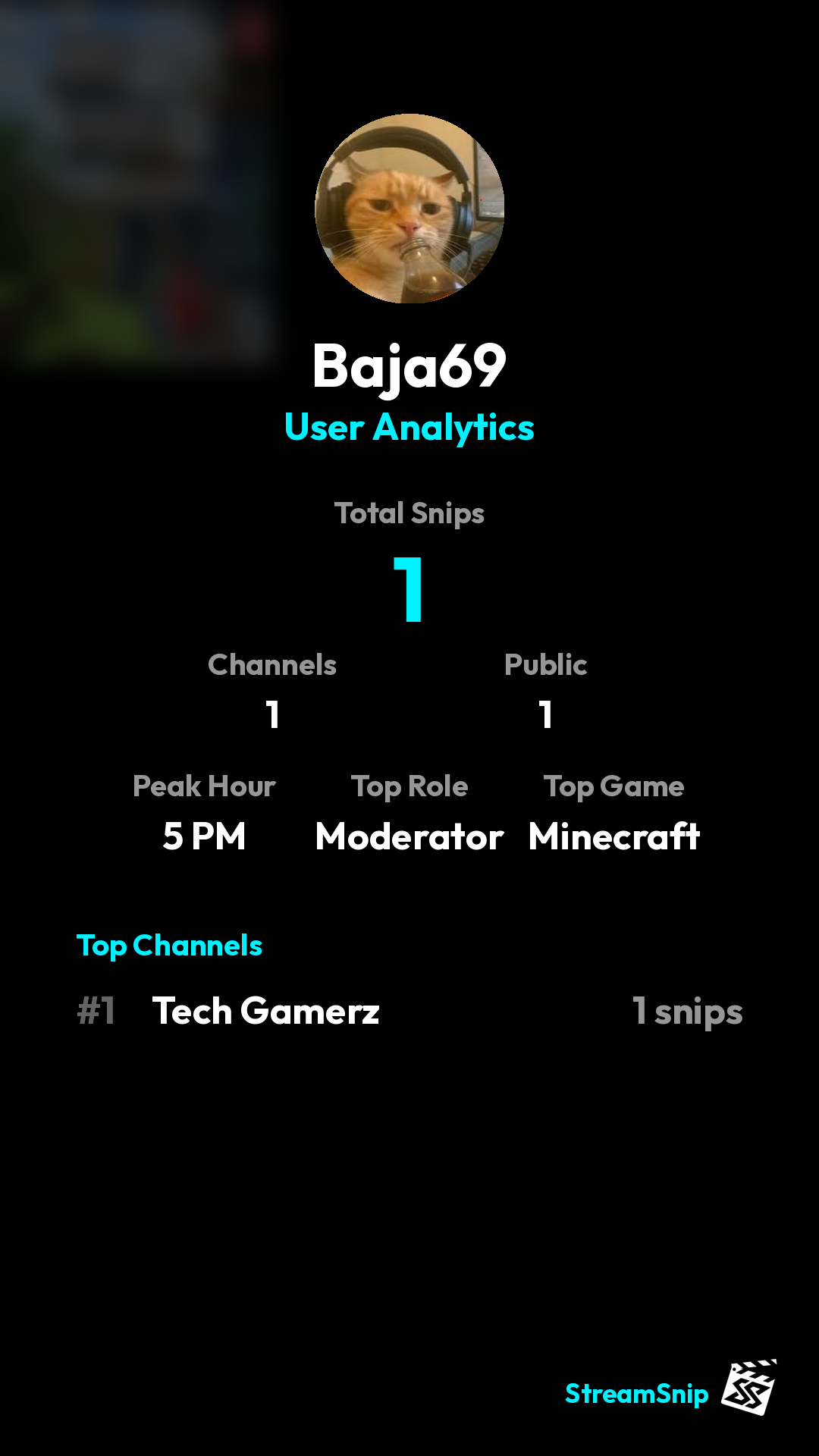 Stats Share Card