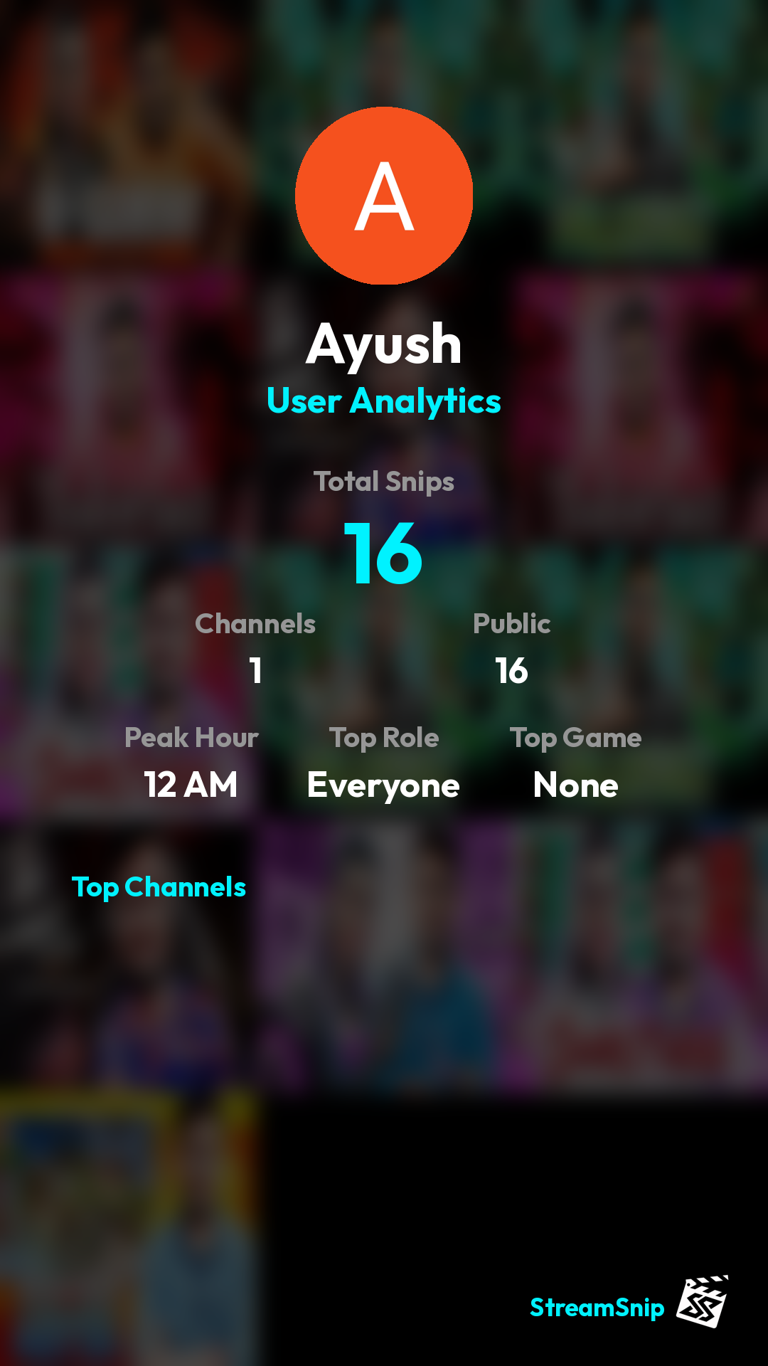 Stats Share Card