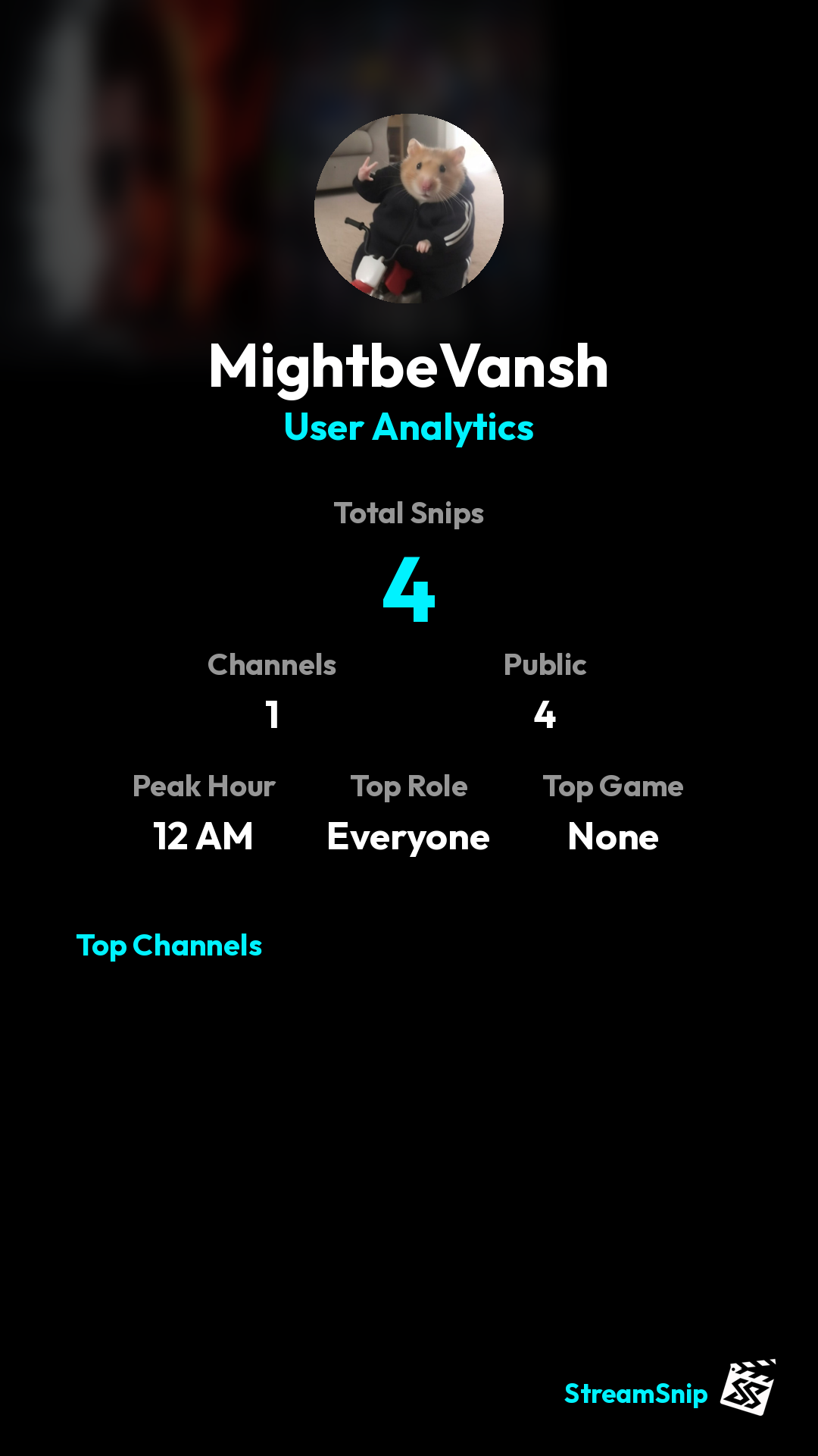 Stats Share Card
