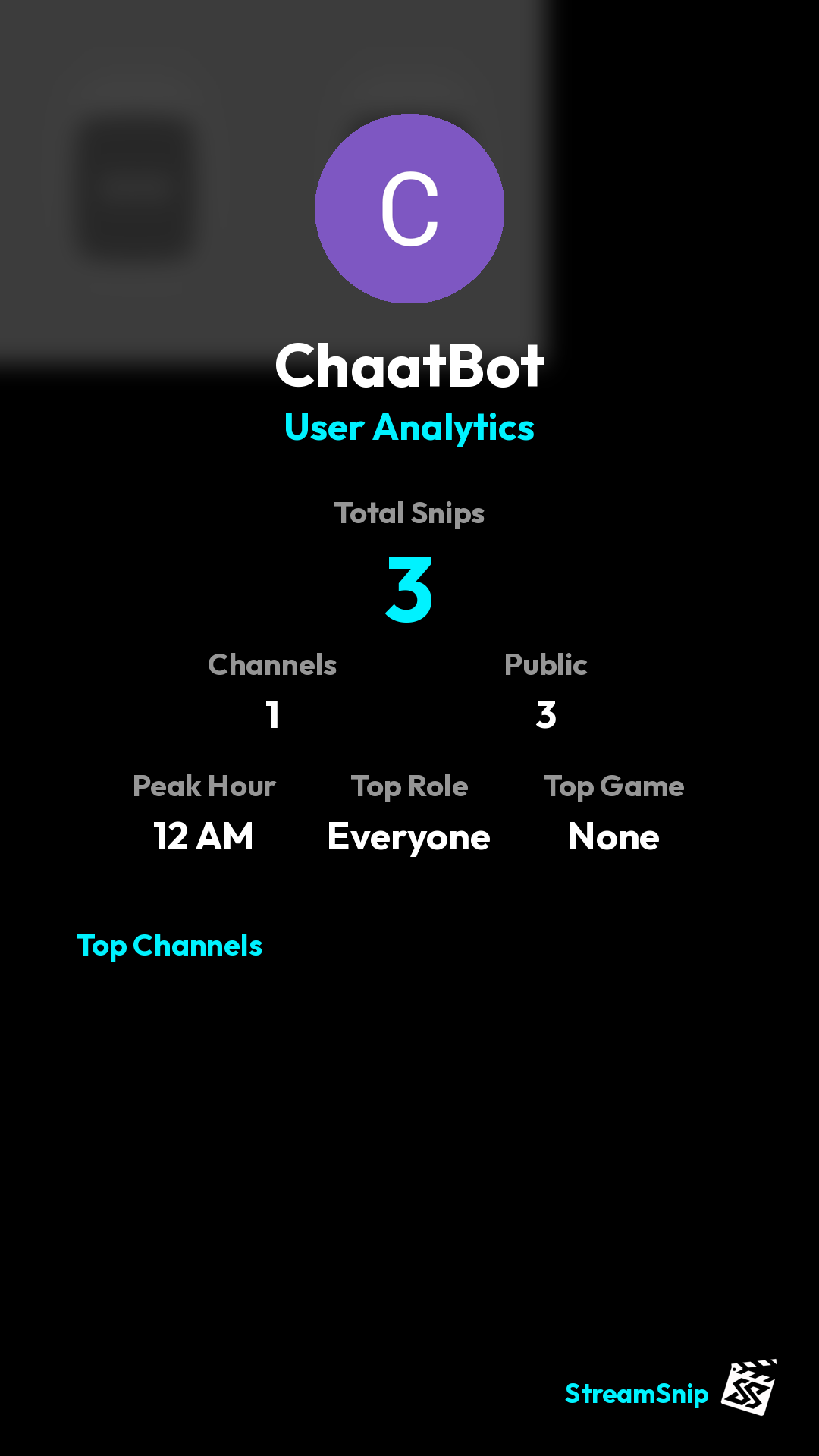 Stats Share Card