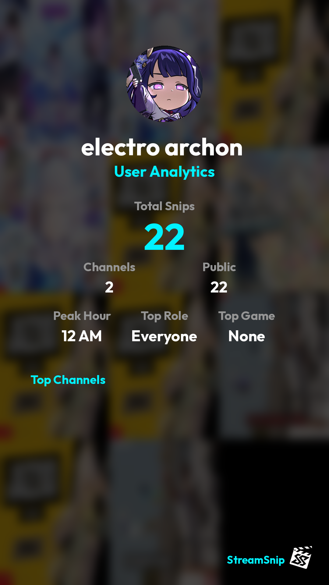 Stats Share Card