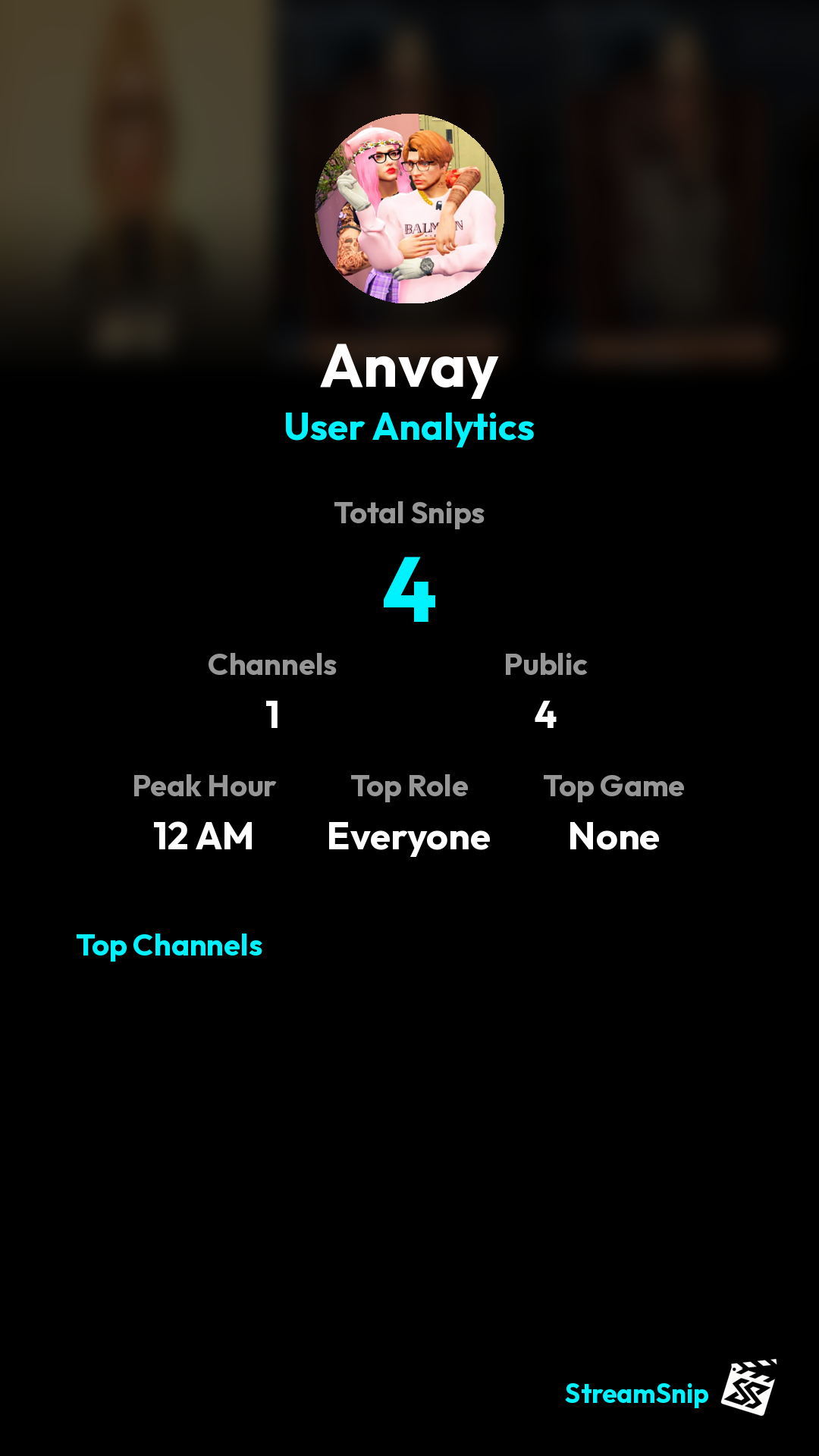 Stats Share Card