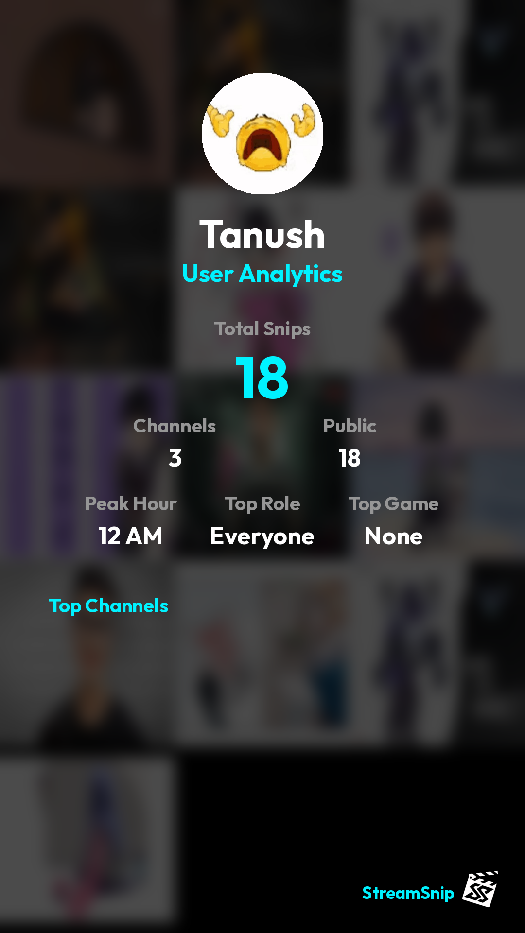 Stats Share Card