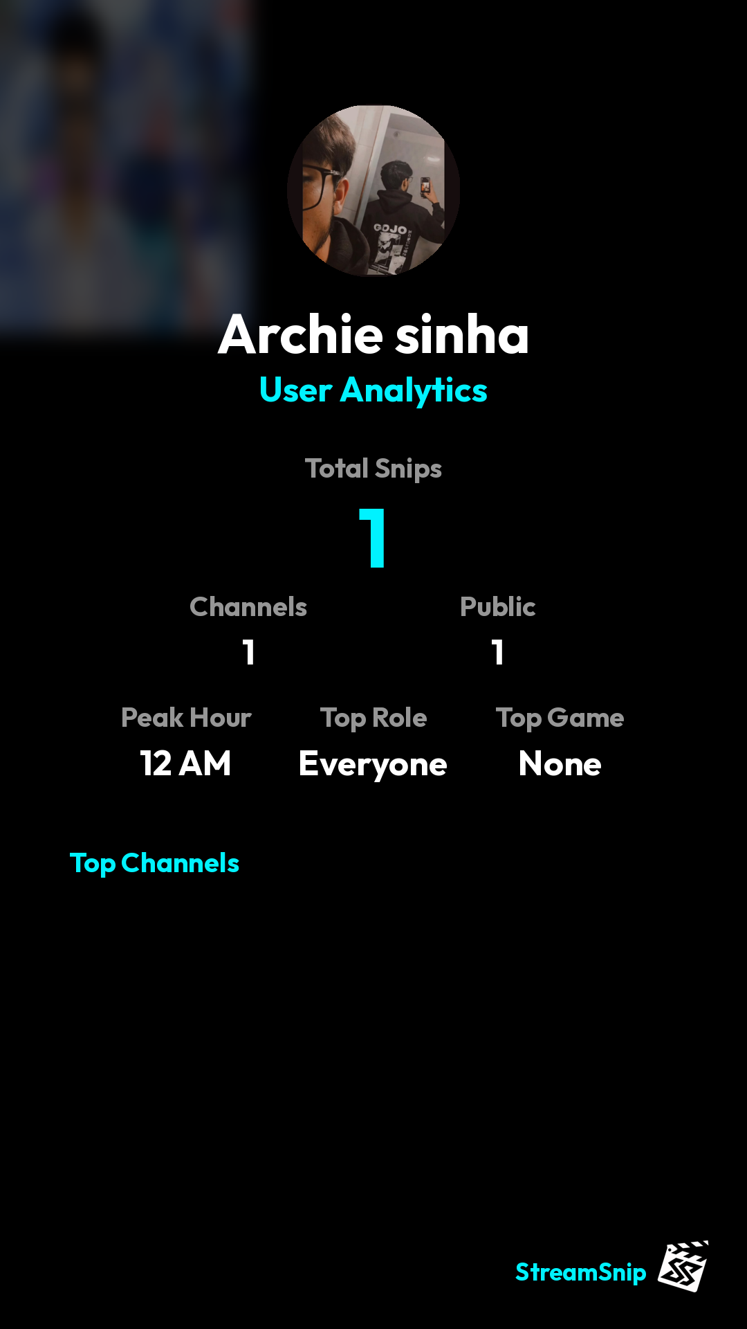 Stats Share Card