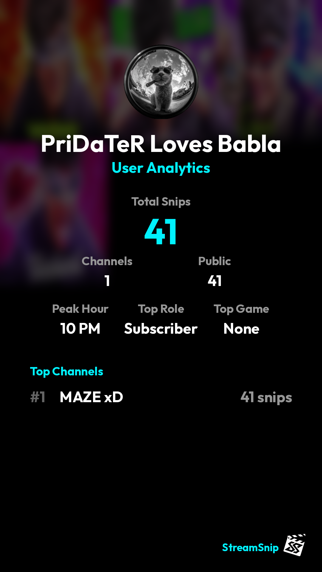 Stats Share Card