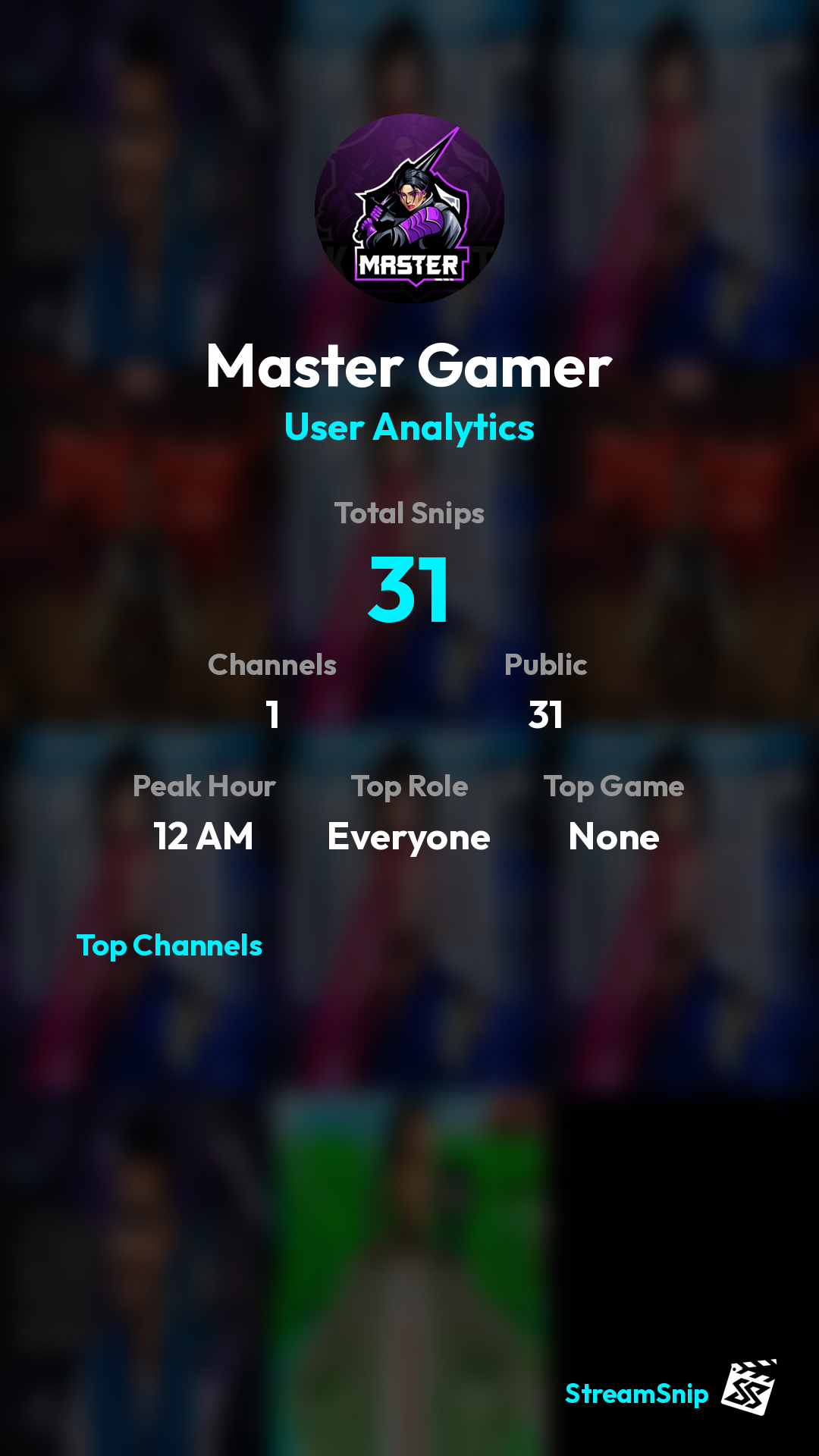 Stats Share Card