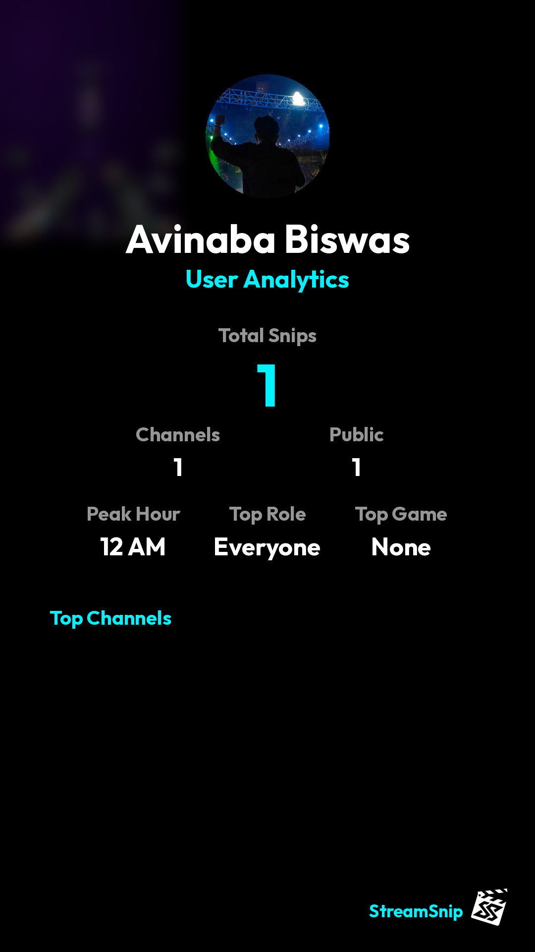 Stats Share Card