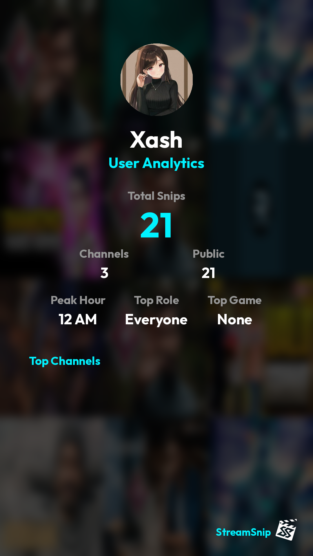 Stats Share Card