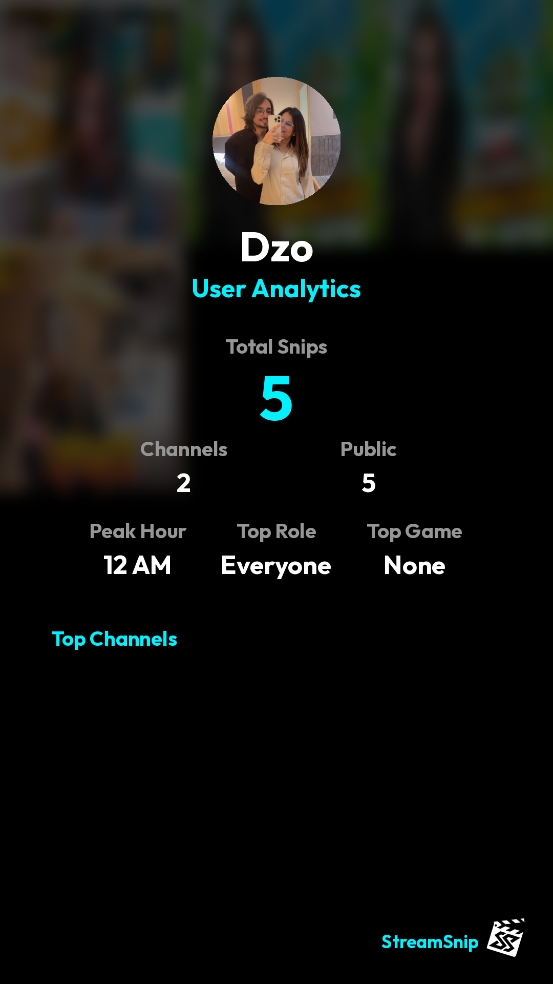 Stats Share Card