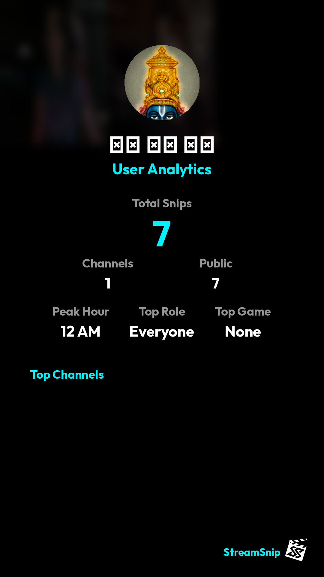 Stats Share Card