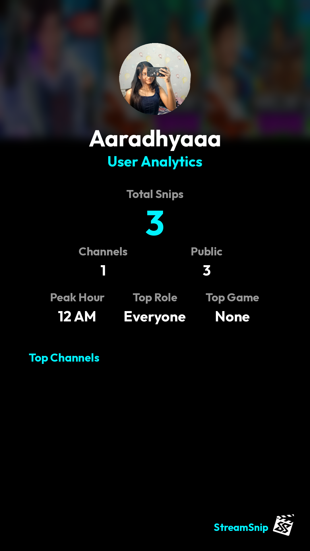 Stats Share Card