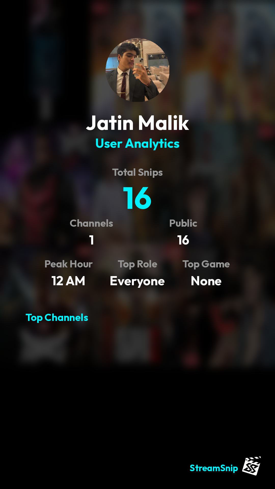 Stats Share Card