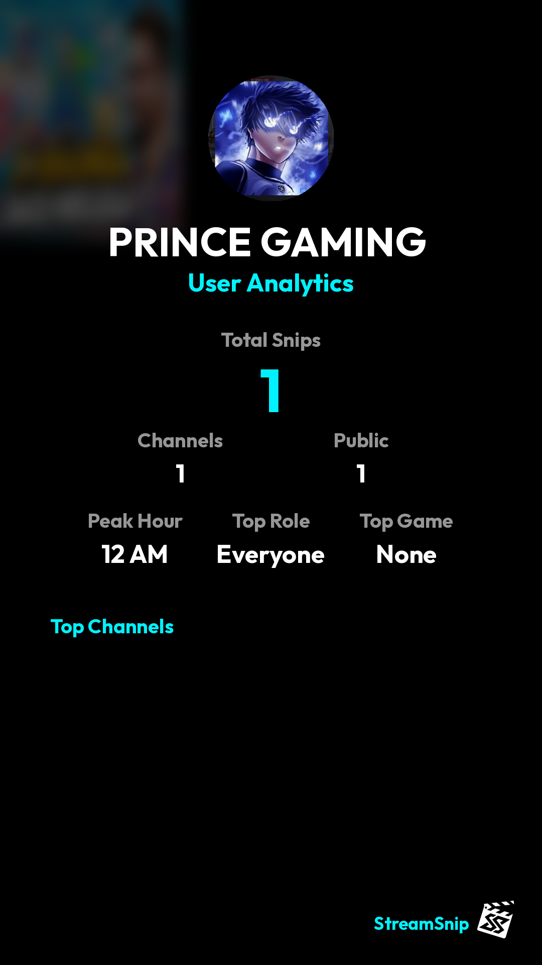 Stats Share Card