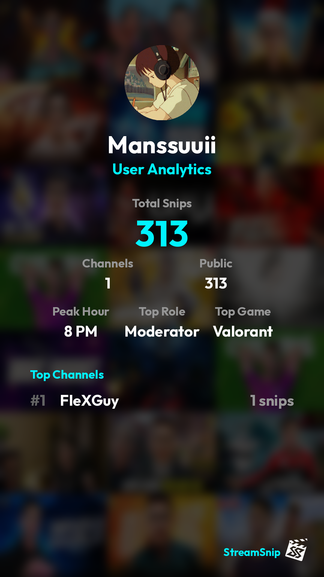 Stats Share Card