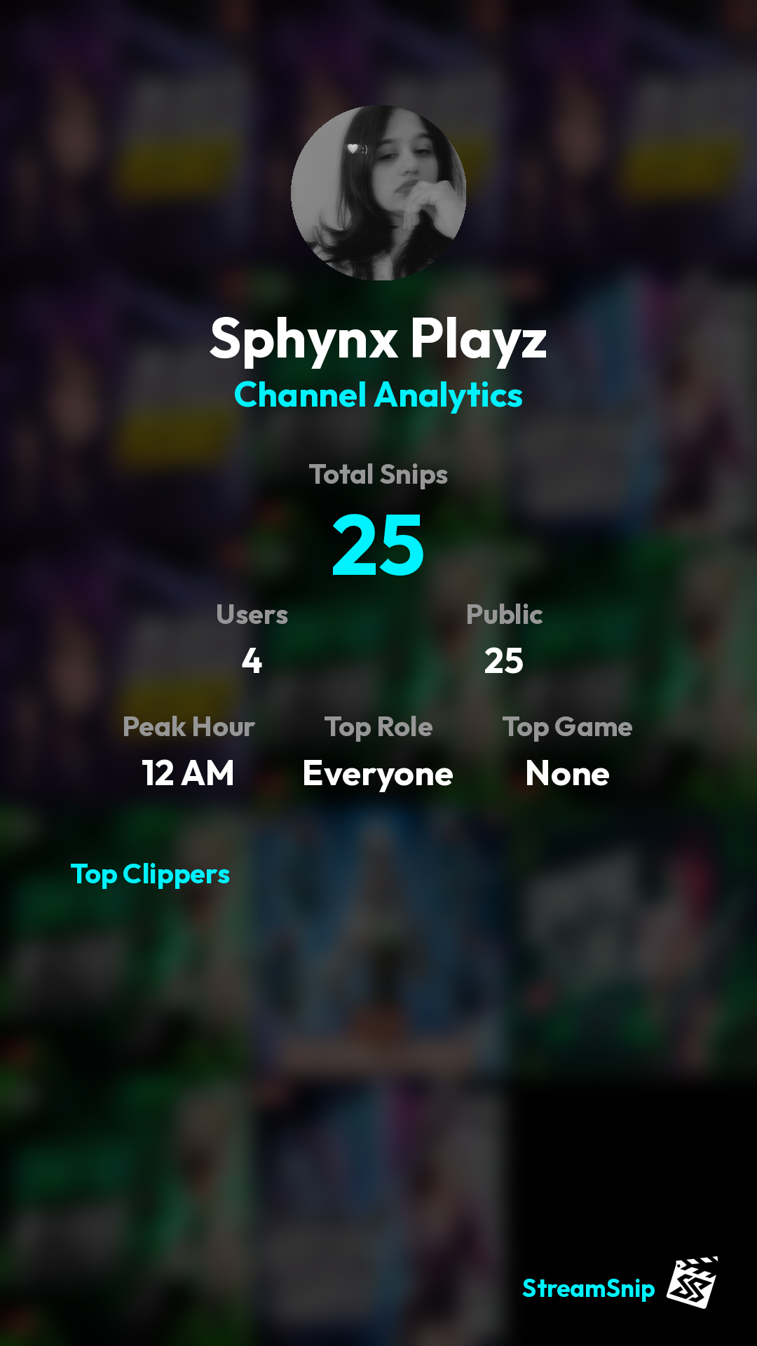 Stats Share Card