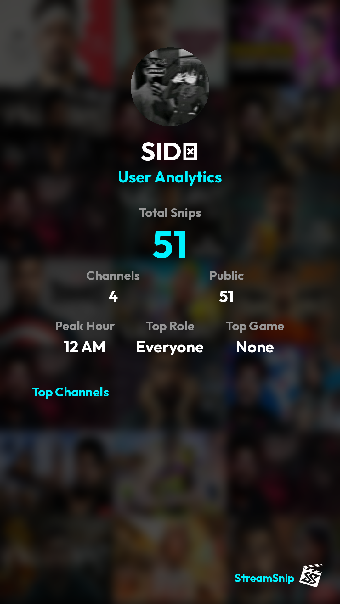 Stats Share Card