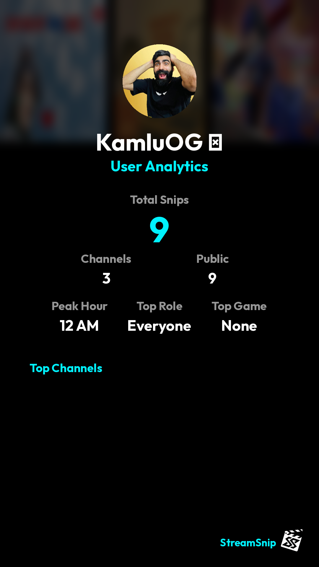 Stats Share Card