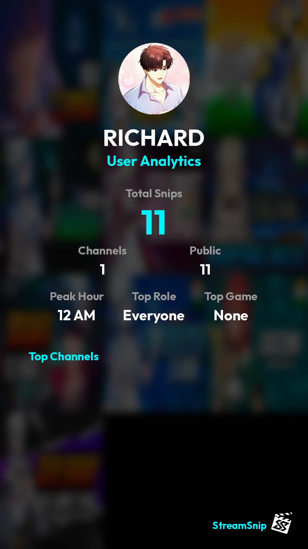 Stats Share Card