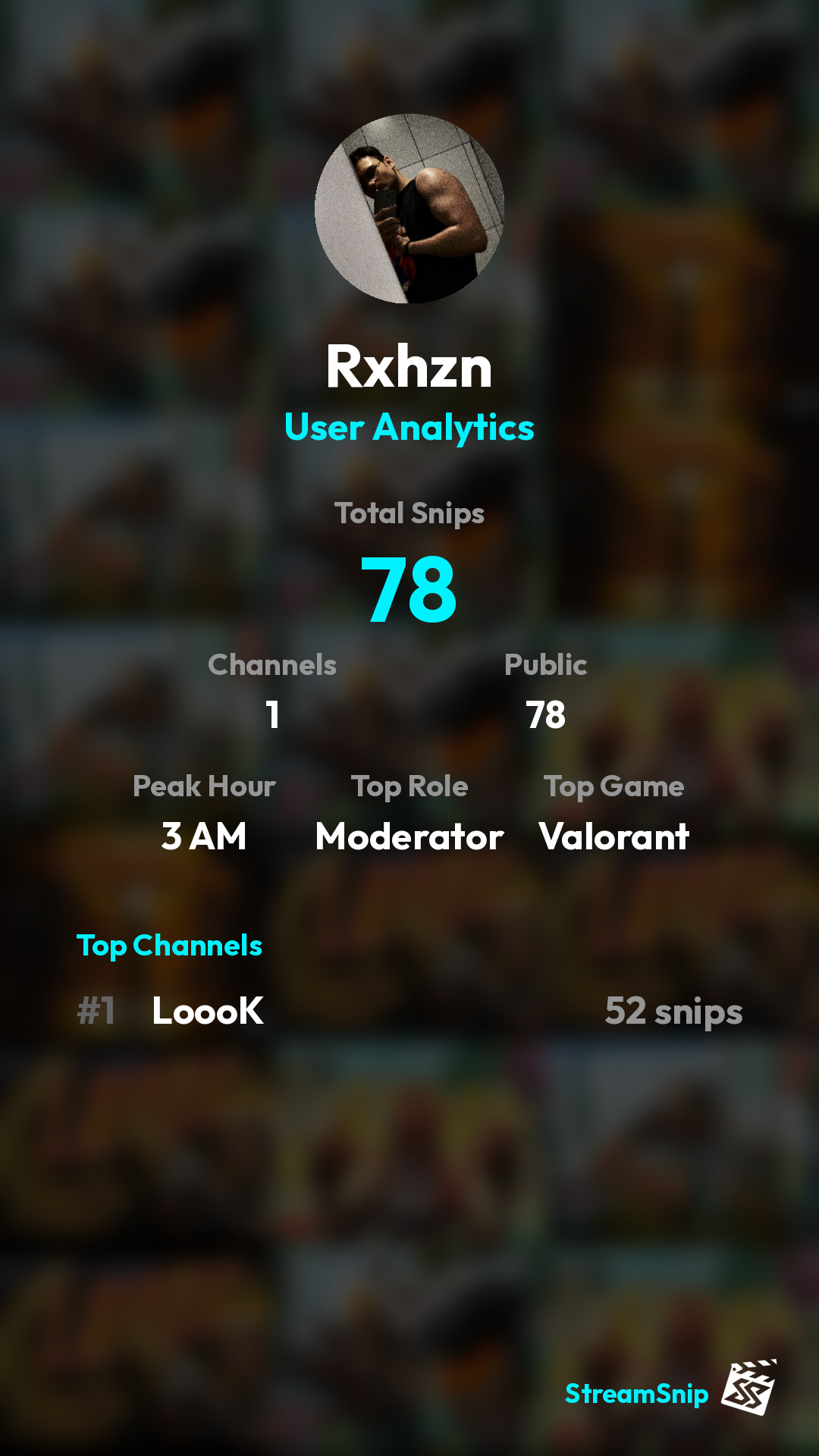 Stats Share Card