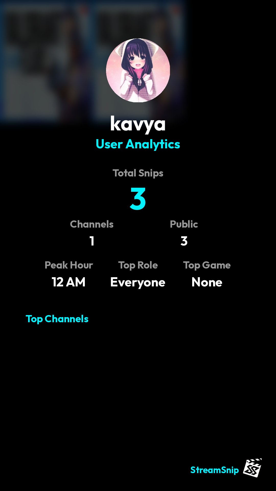 Stats Share Card