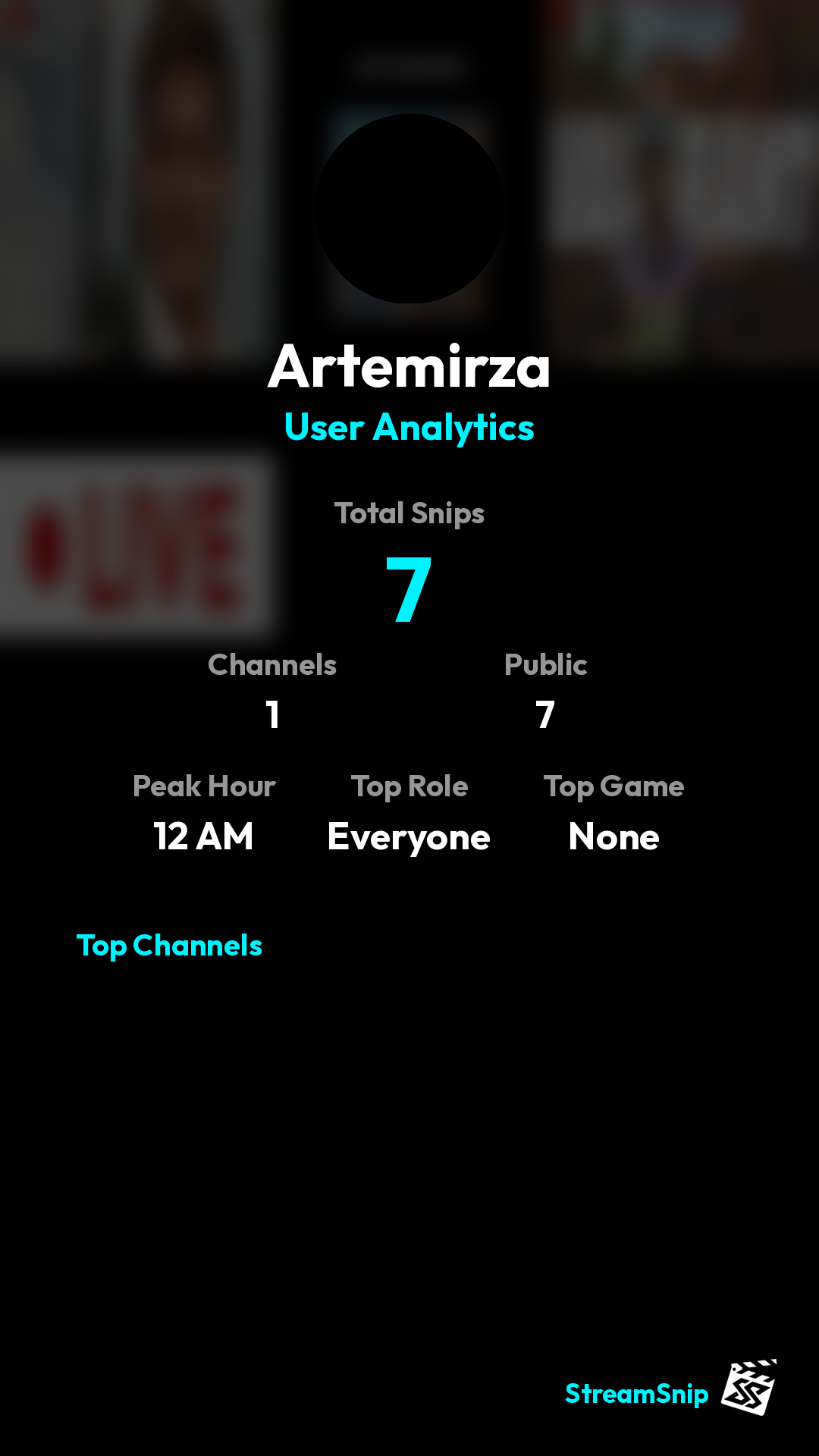 Stats Share Card