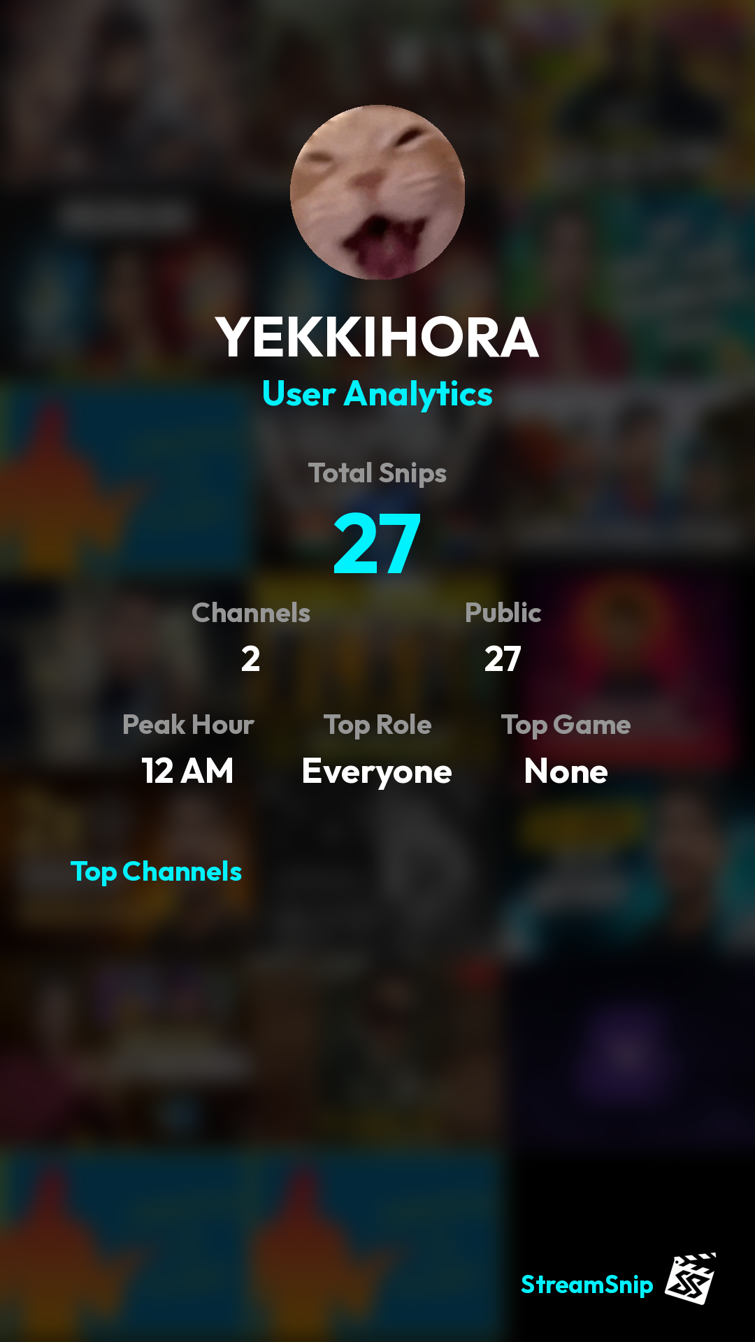 Stats Share Card