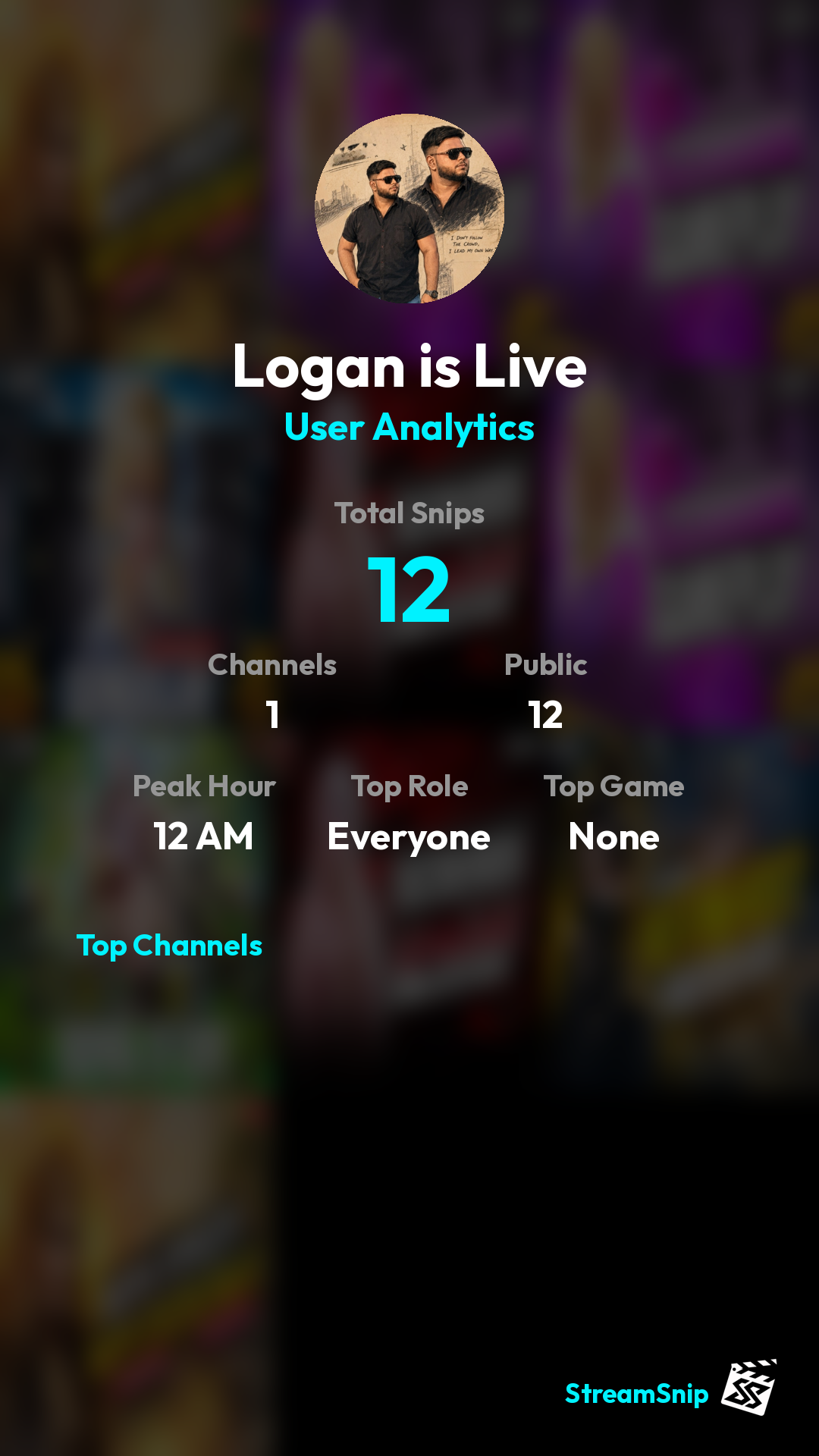 Stats Share Card