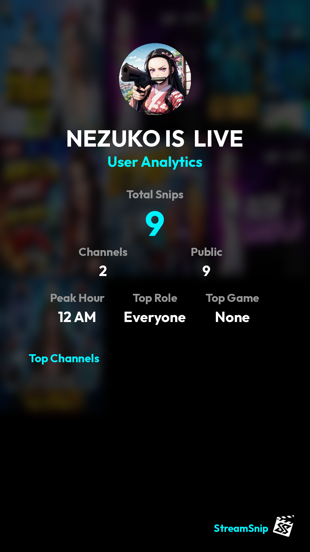 Stats Share Card