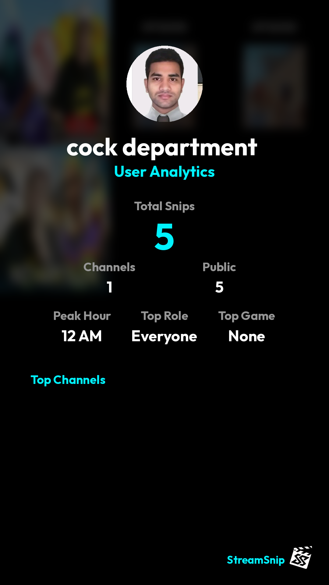Stats Share Card