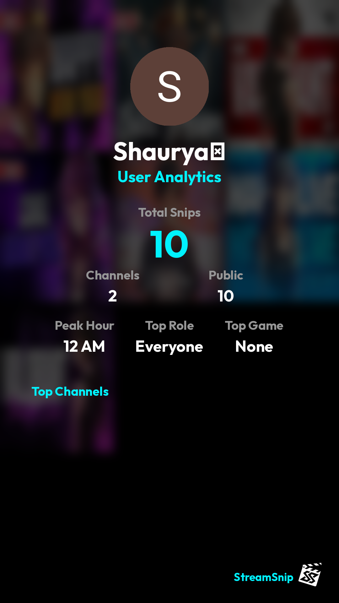 Stats Share Card