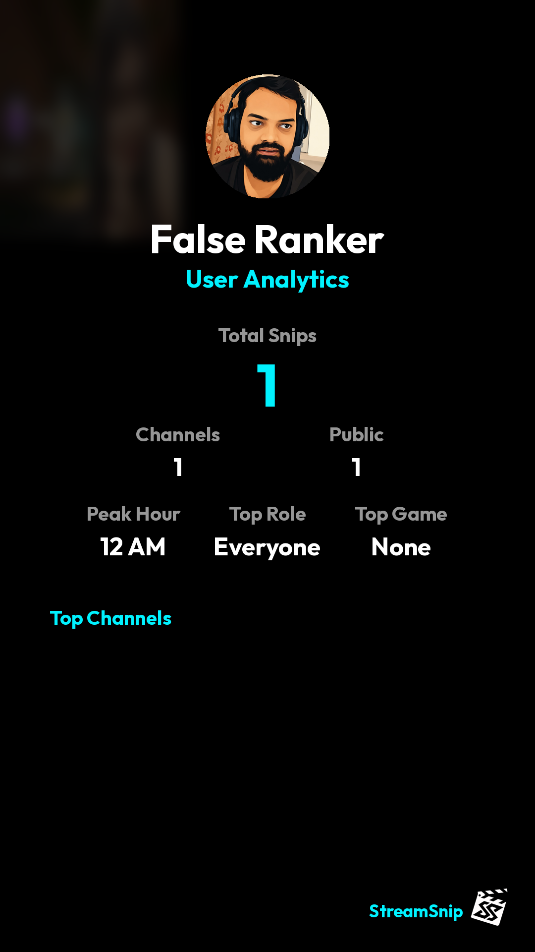 Stats Share Card