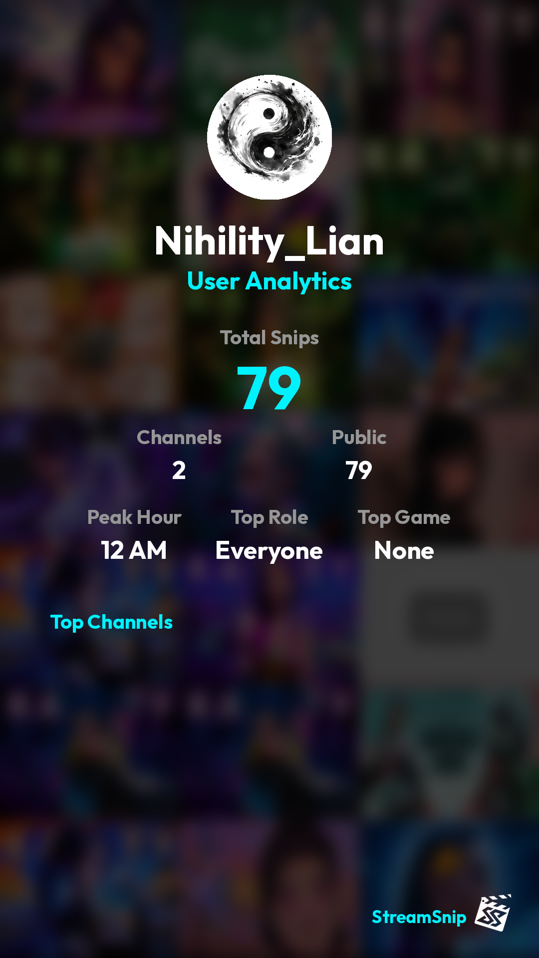 Stats Share Card