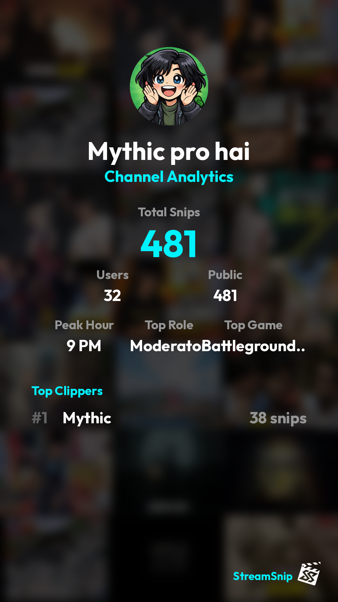 Stats Share Card