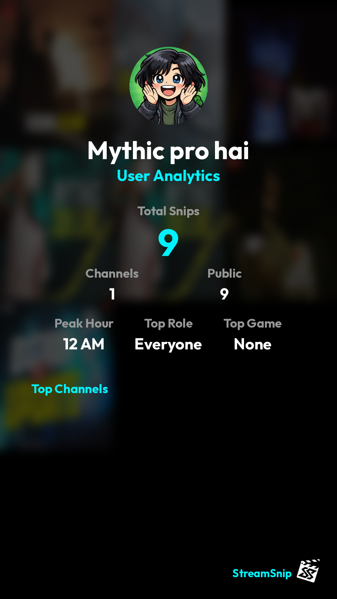 Stats Share Card