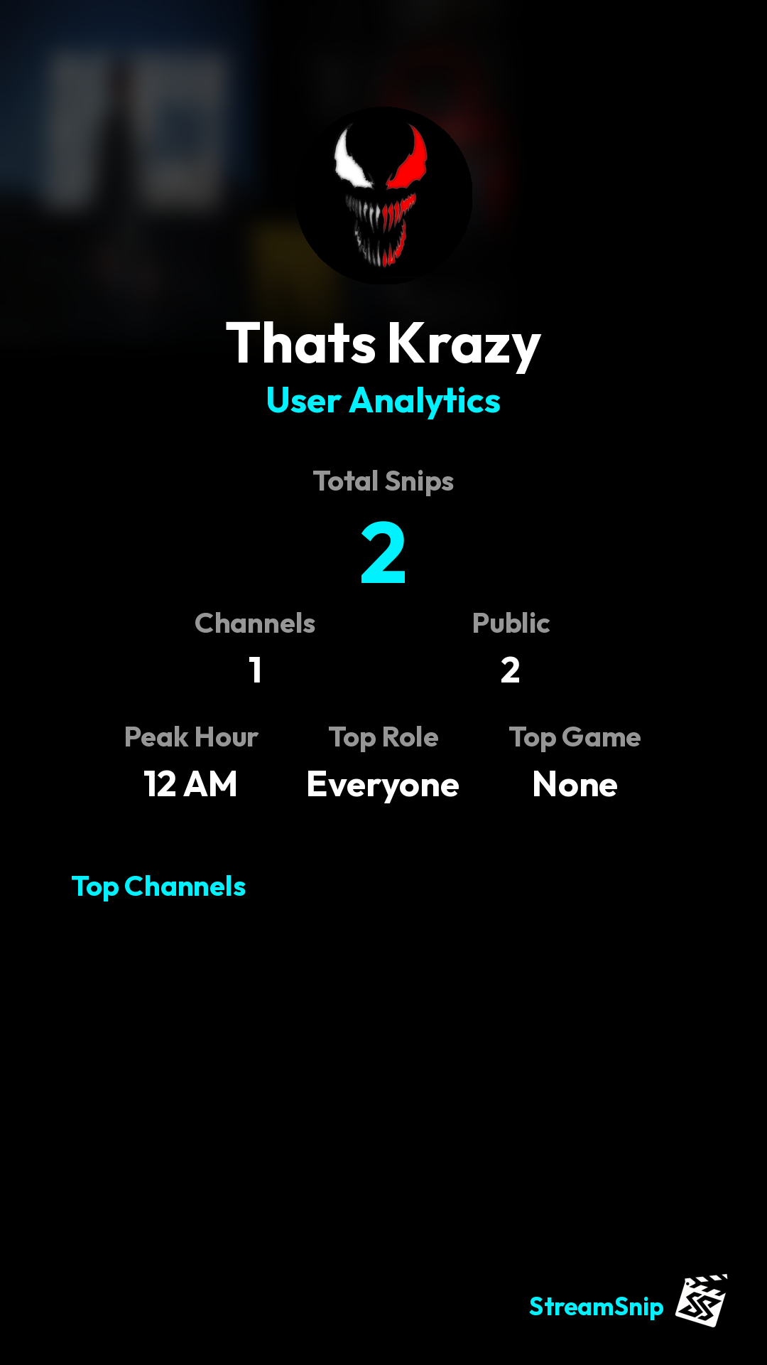 Stats Share Card