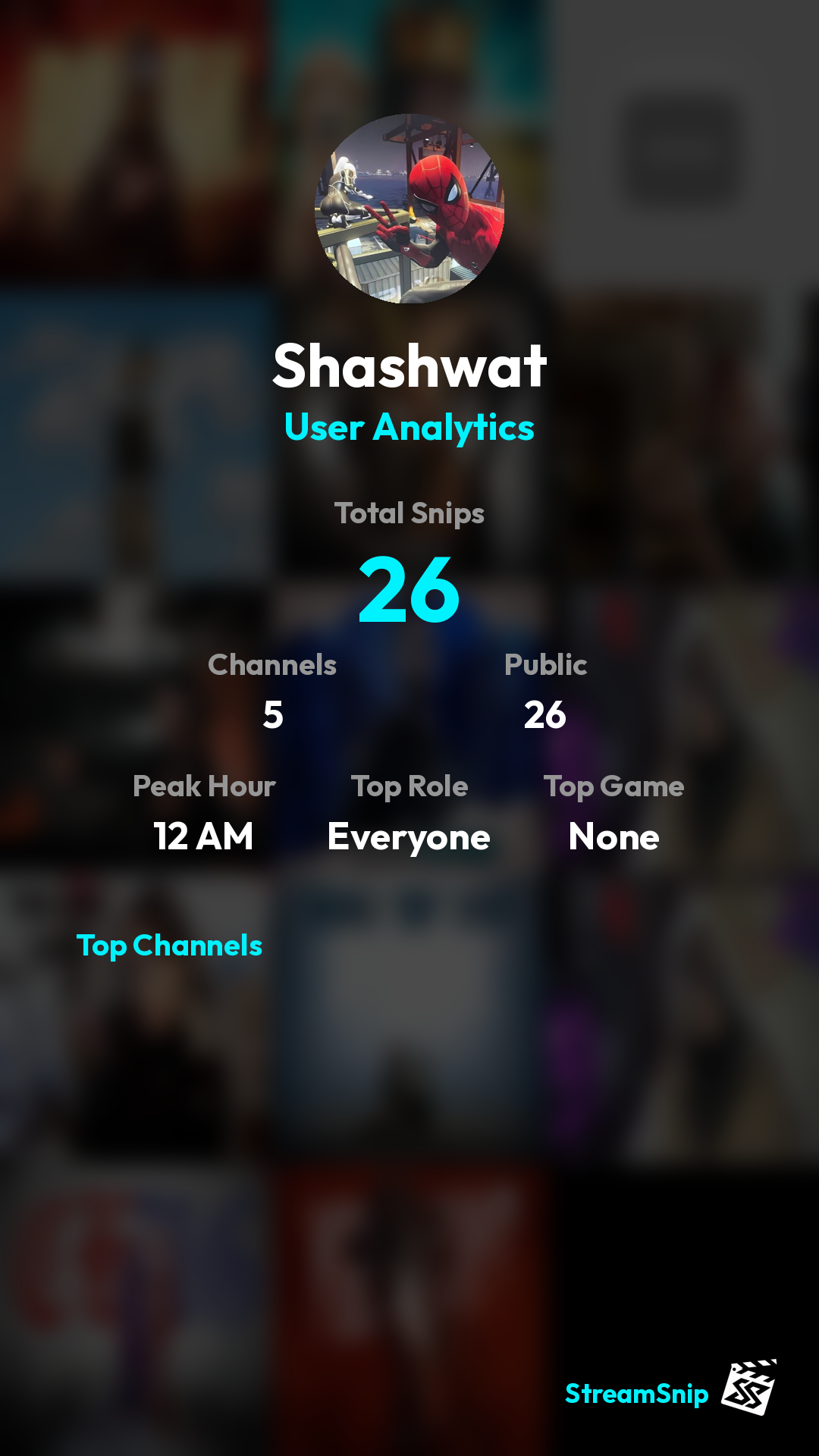 Stats Share Card