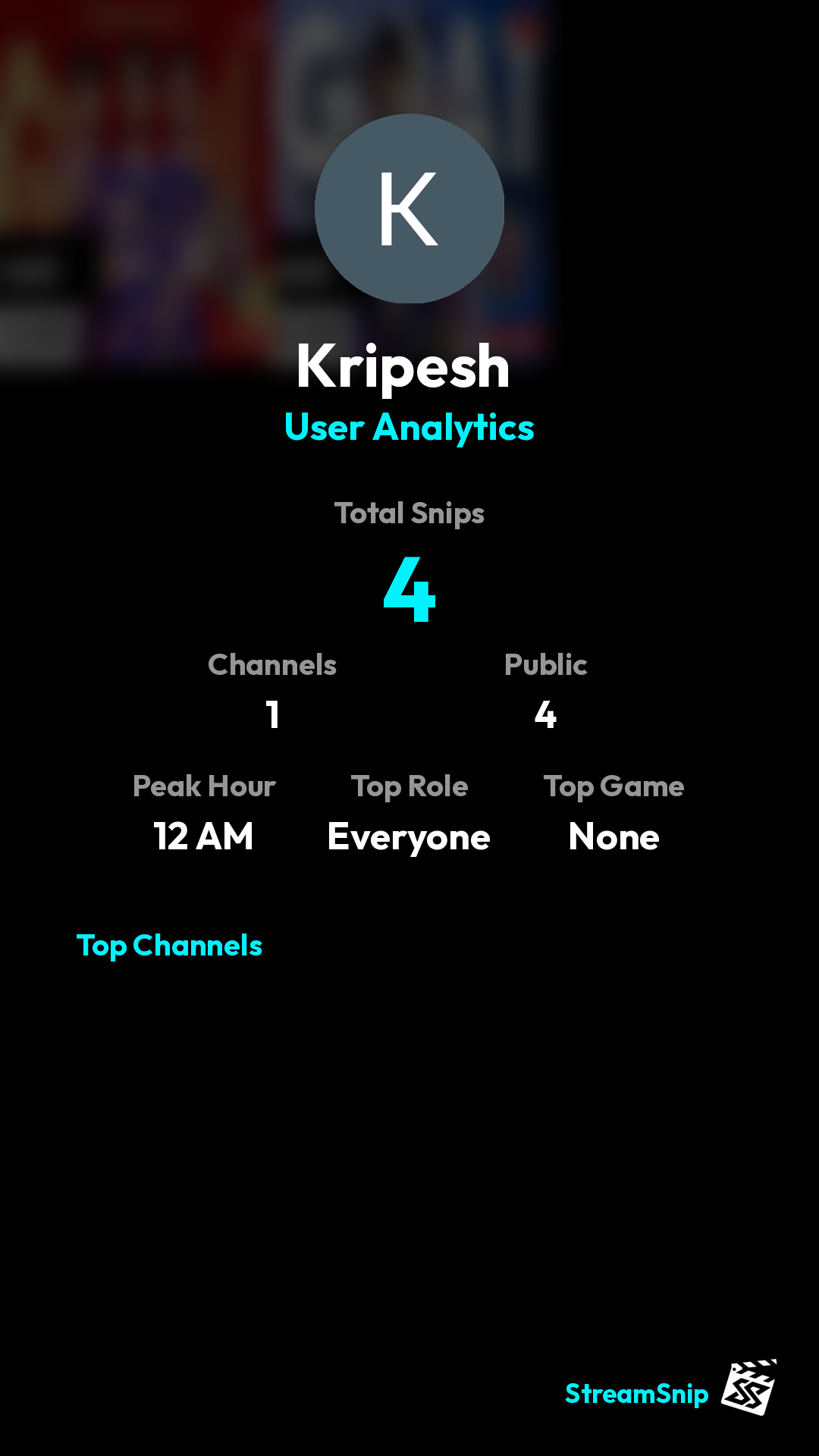 Stats Share Card
