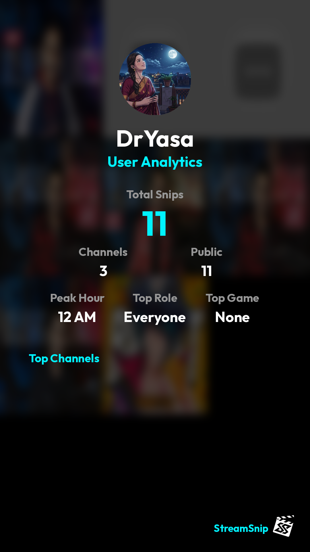 Stats Share Card