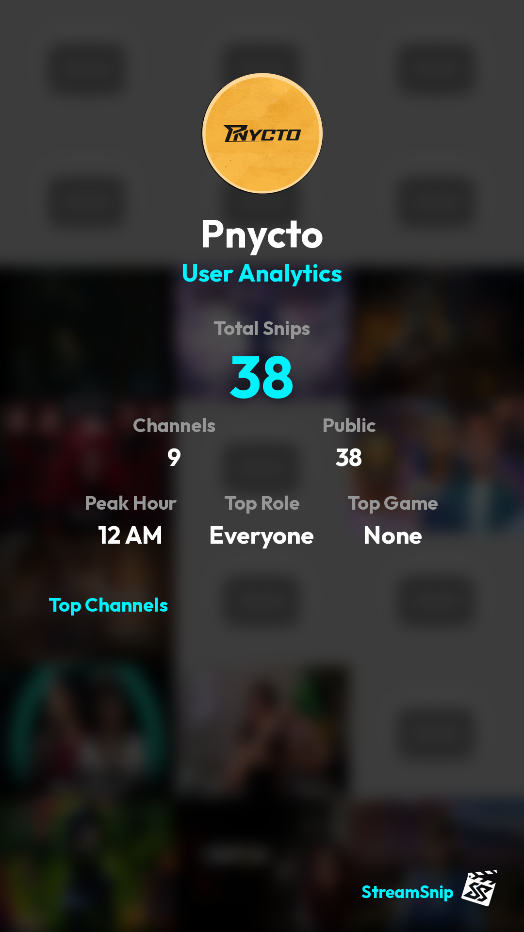 Stats Share Card