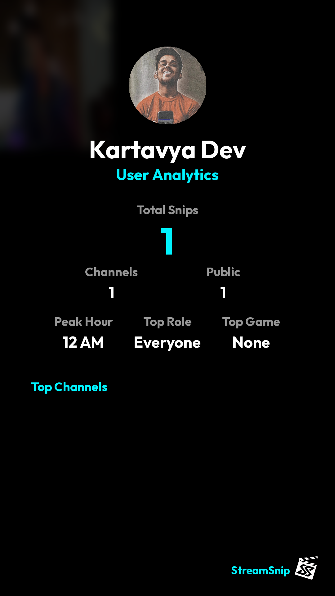 Stats Share Card